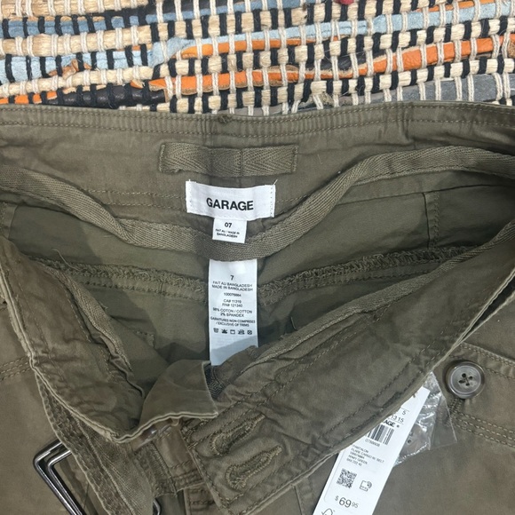 Dark green cargo pants||garage #y2k #wideflare #garage - Picture 3 of 4